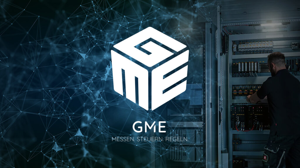 Visualisierung vom neuen GME Logo.
